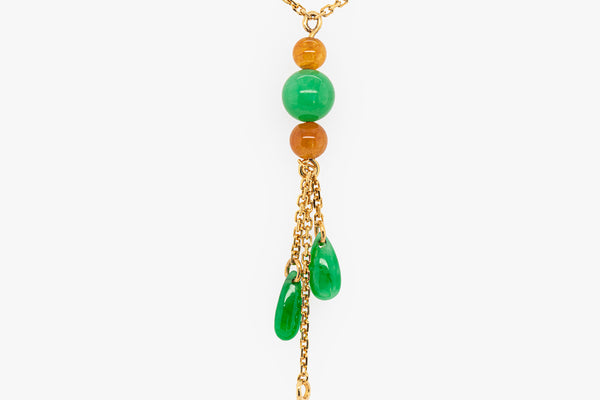 Jade Drop Necklace